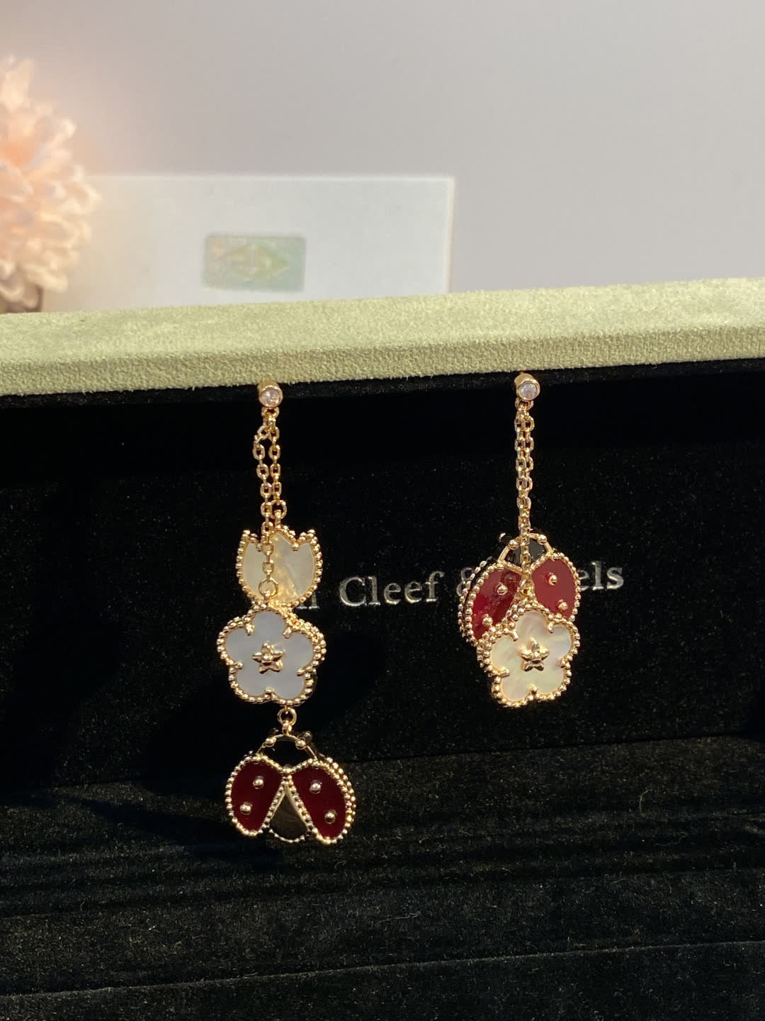 Van Cleef & Arpels Ladybug Earrings Van Cleef & Arpels Ladybug Earrings